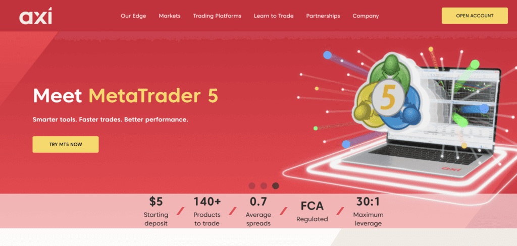 Axi Review 3 Axi Homepage Screenshot: June 2026